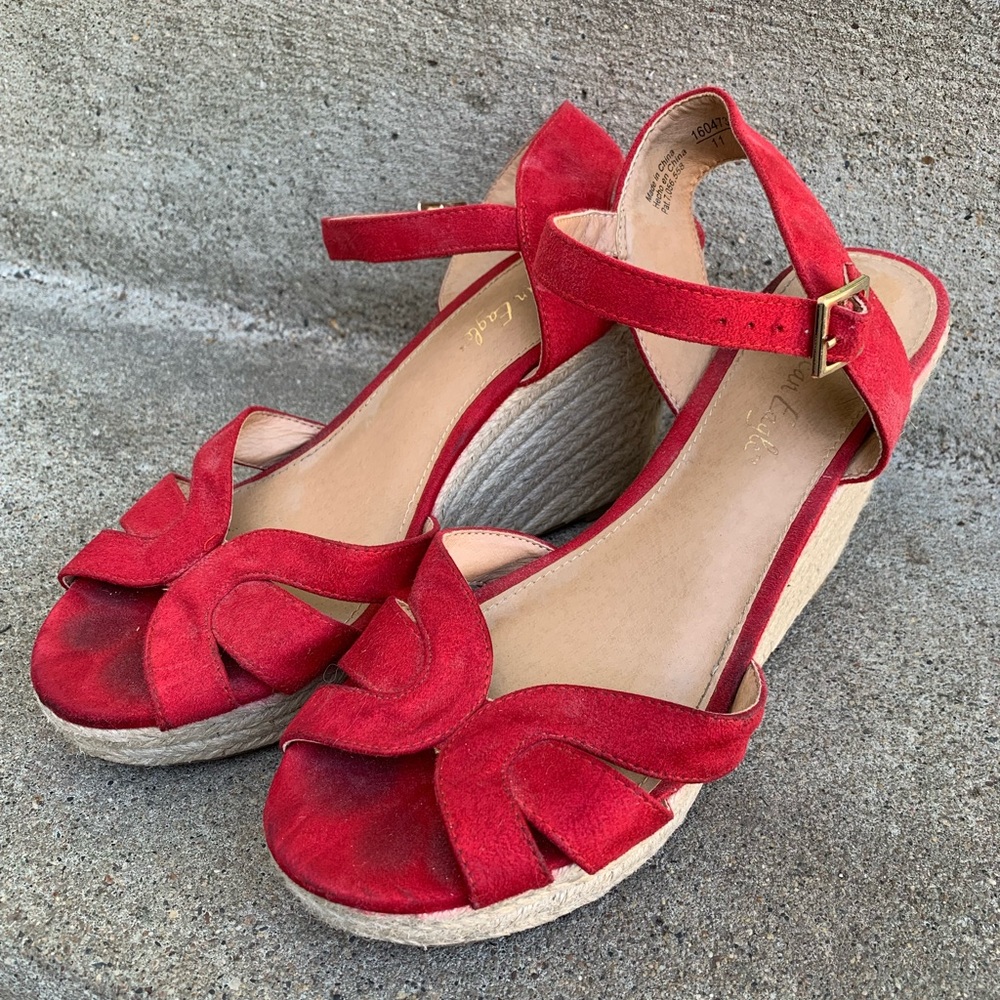 Women’s Suede Sandal Wedges